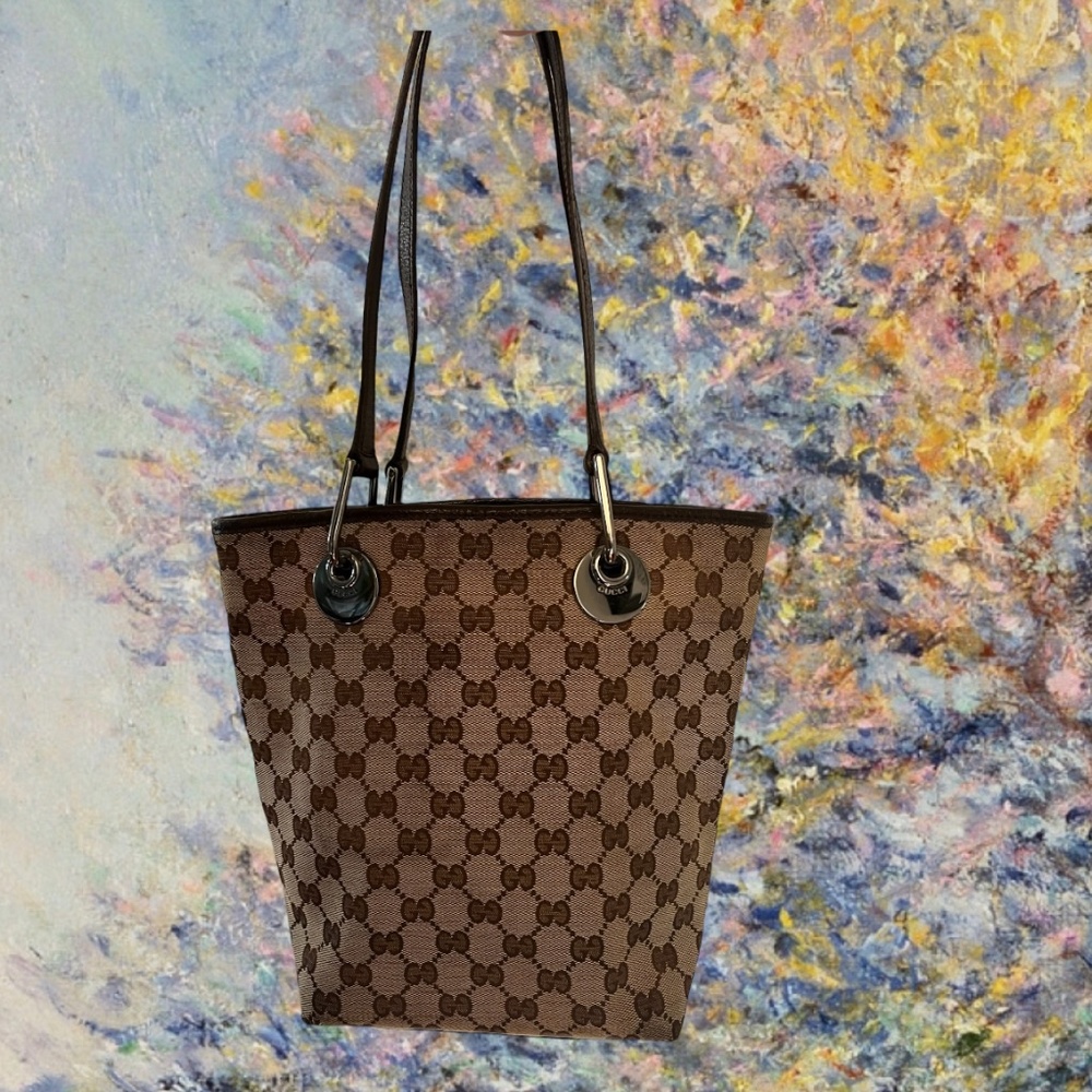 Sold -  GUCCI GG Small Hand Bag